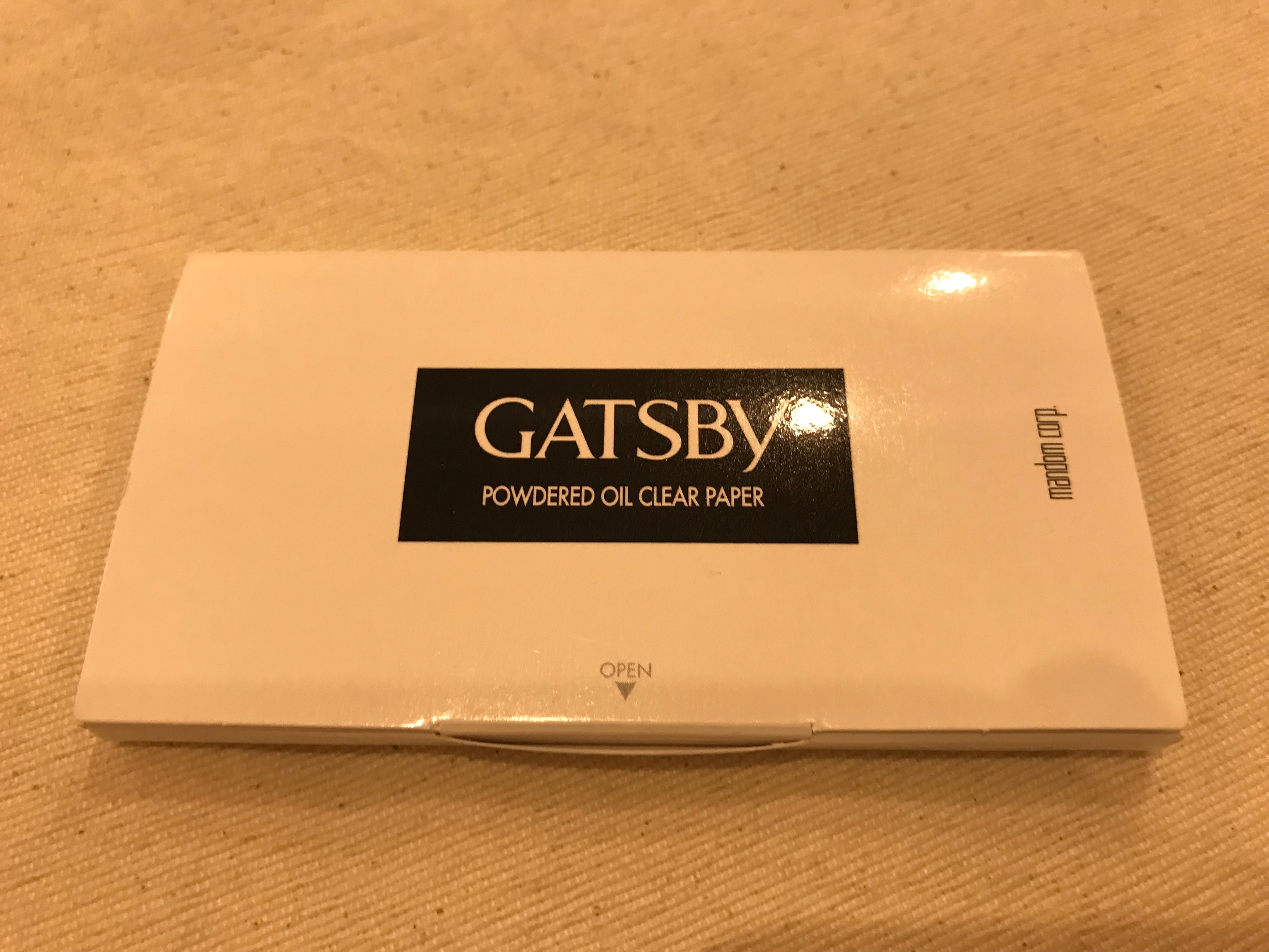 ギャッツビーのあぶらとり紙がすごかった件 女性が徹底レビュー なんでもダンボールライフ アラサー女子におすすめのアイテムを紹介するサイト